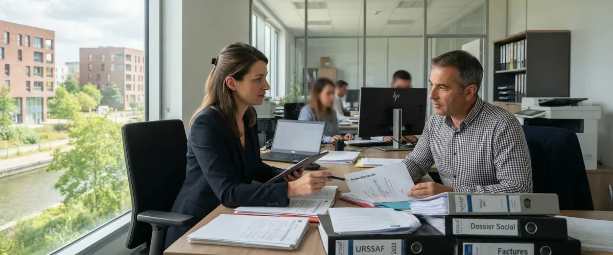 gerer controle urssaf mon entreprise